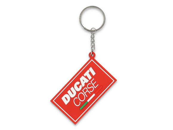 CNC RACING 2356004 Ducati Corse Keyring (100% PVC) – Merc. in the 2WheelsHero Motorcycle Aftermarket Accessories and Parts Online Shop