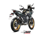 MIVV KO.002 KOVE 800 X ( 2024+ ) Slip-on Exhaust "Dakar" (black; approved) – Accessories in the 2WheelsHero Motorcycle Aftermarket Accessories and Parts Online Shop
