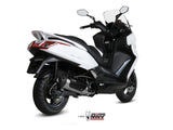 MIVV C.KY.0018 KYMCO Downtown 350 ( 2015 - 16 ) Full System(Kat) Exhaust "Urban" (stainless steel; approved) – Accessories in the 2WheelsHero Motorcycle Aftermarket Accessories and Parts Online Shop