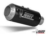 MIVV S.056 SUZUKI Katana ( 2019+ ) Slip-on Exhaust "MK3" (carbon; approved) – Accessories in the 2WheelsHero Motorcycle Aftermarket Accessories and Parts Online Shop