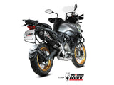 MIVV QJ.001 QJ MOTOR SRT 700 / X ( 2024+ ) Slip-on Exhaust "Oval" (black + carbon cap; approved) – Accessories in the 2WheelsHero Motorcycle Aftermarket Accessories and Parts Online Shop