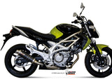 MIVV S.035 SUZUKI Gladius ( 2009 / 15 ) Slip-on Exhaust "GP" (carbon; approved) – Accessories in the 2WheelsHero Motorcycle Aftermarket Accessories and Parts Online Shop
