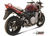 MIVV S.030 SUZUKI GSF 650 Bandit / GSX 650 F ( 2007 / 15 ) Slip-on Exhaust "GP" (carbon + cap; approved) – Accessories in the 2WheelsHero Motorcycle Aftermarket Accessories and Parts Online Shop