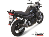 MIVV S.017 SUZUKI GSF 650 Bandit ( 2005 - 06 ) Slip-on Exhaust "GP" (carbon + cap; approved) – Accessories in the 2WheelsHero Motorcycle Aftermarket Accessories and Parts Online Shop