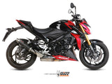 MIVV S.044 SUZUKI GSX-S 1000 / F ( 2015 / 20 ) Slip-on Exhaust "GP" (carbon; approved) – Accessories in the 2WheelsHero Motorcycle Aftermarket Accessories and Parts Online Shop