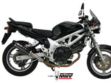 MIVV S.004 SUZUKI SV 650 ( 1999 / 2002 ) Slip-on Exhaust "GP" (carbon + cap; approved) – Accessories in the 2WheelsHero Motorcycle Aftermarket Accessories and Parts Online Shop