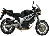 MIVV S.004 SUZUKI SV 650 ( 1999 / 2002 ) Slip-on Exhaust "GP" (black; approved) – Accessories in the 2WheelsHero Motorcycle Aftermarket Accessories and Parts Online Shop