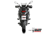 MIVV VO.004 VOGE VALICO 525 DSX ( 2024+ ) Slip-on Exhaust "Oval" (black + carbon cap; approved) – Accessories in the 2WheelsHero Motorcycle Aftermarket Accessories and Parts Online Shop