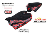 TAPPEZZERIA ITALIA Ducati Streetfighter V4 (2020-2024) Comfort Velvet Seat Cover "Special Edition" – Accessories in the 2WheelsHero Motorcycle Aftermarket Accessories and Parts Online Shop
