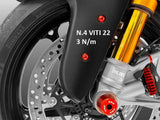 KVT104 - DBK Ducati Panigale V4 (2025+) Front Fender Screws Kit – Accessories in the 2WheelsHero Motorcycle Aftermarket Accessories and Parts Online Shop