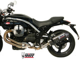 MIVV M.005 MOTO GUZZI GRISO 850 / 1100 / 1200 ( 2006 / 16 ) Slip-on Exhaust "Oval" (carbon + cap; approved) – Accessories in the 2WheelsHero Motorcycle Aftermarket Accessories and Parts Online Shop