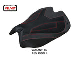 TAPPEZZERIA ITALIA Ducati Panigale V4 (2025+) Velvet Seat Cover "Argenta" – Accessories in the 2WheelsHero Motorcycle Aftermarket Accessories and Parts Online Shop