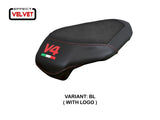 TAPPEZZERIA ITALIA Ducati Panigale V4 (2025+) Velvet Seat Cover "Pass" – Accessories in the 2WheelsHero Motorcycle Aftermarket Accessories and Parts Online Shop
