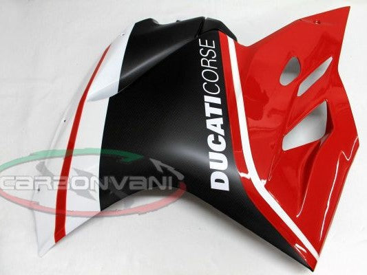 CARBONVANI Ducati Panigale 899 / 1199 Carbon Fairing Side Panel (Ducati Corse; left) – Accessories in the 2WheelsHero Motorcycle Aftermarket Accessories and Parts Online Shop