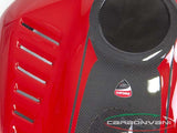 CARBONVANI Ducati Panigale 1199 / S / R (12/17) Carbon Fuel Tank Cover (Ullberg version) – Accessories in the 2WheelsHero Motorcycle Aftermarket Accessories and Parts Online Shop