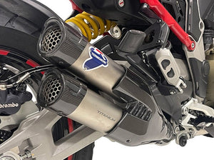 TERMIGNONI D21109440TTC Ducati Multistrada V4 (2021+) Titanium System Exhaust – Accessories in the 2WheelsHero Motorcycle Aftermarket Accessories and Parts Online Shop