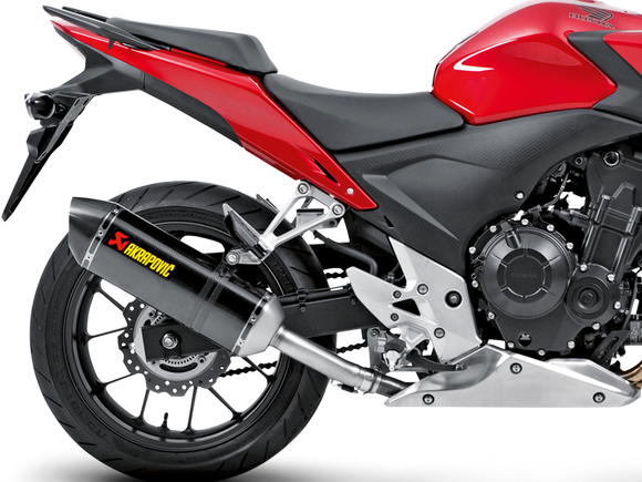 AKRAPOVIC S-H5SO2-HRC Honda CB400 / 500F / X / CBR500R (2015+) Slip-On Exhaust (carbon) – Accessories in the 2WheelsHero Motorcycle Aftermarket Accessories and Parts Online Shop