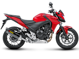 AKRAPOVIC S-H5SO2-HRC Honda CB400 / 500F / X / CBR500R (2015+) Slip-On Exhaust (carbon) – Accessories in the 2WheelsHero Motorcycle Aftermarket Accessories and Parts Online Shop