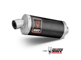 MIVV B.033 BMW F 850 GS (2018+) Slip-on Exhaust "Dakar" (black; approved) – Accessories in the 2WheelsHero Motorcycle Aftermarket Accessories and Parts Online Shop