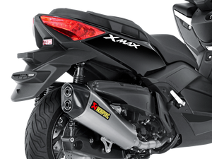 AKRAPOVIC S-Y4SO10-HZAASS Yamaha X-MAX 400 (2016+) Slip-On Exhaust (SS) – Accessories in the 2WheelsHero Motorcycle Aftermarket Accessories and Parts Online Shop