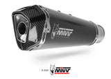 MIVV D.035 Ducati Scrambler 800 (15/20) Slip-on Exhaust "Delta Race" (black; approved) – Accessories in the 2WheelsHero Motorcycle Aftermarket Accessories and Parts Online Shop