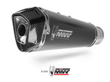 MIVV S.054 SUZUKI GSX 250 R ( 2017 / 20 ) Slip-on Exhaust "DeltaRace" (black; approved) – Accessories in the 2WheelsHero Motorcycle Aftermarket Accessories and Parts Online Shop