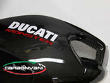 CARBONVANI Ducati Monster 796 (10/14) Carbon Fuel Tank Side Panel (right side; Black version) – Accessories in the 2WheelsHero Motorcycle Aftermarket Accessories and Parts Online Shop