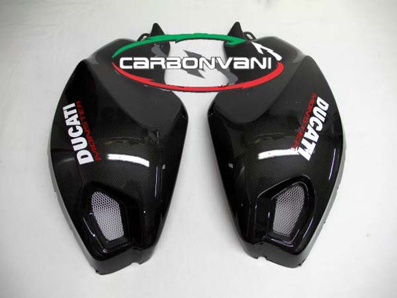 CARBONVANI Ducati Monster 796 (10/14) Carbon Fuel Tank Side Panels – Accessories in the 2WheelsHero Motorcycle Aftermarket Accessories and Parts Online Shop