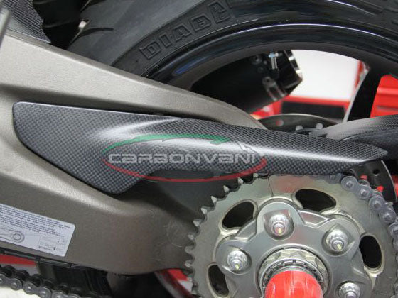 CARBONVANI Ducati Monster 1200 / S / R (14/21) Carbon Chain Protection – Accessories in the 2WheelsHero Motorcycle Aftermarket Accessories and Parts Online Shop