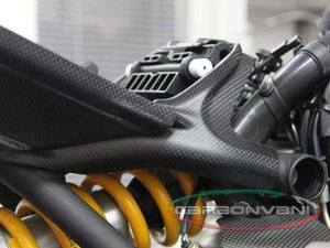 CARBONVANI Ducati Monster 1200 (14/16) Carbon Seat Frame Cover (right side) – Accessories in the 2WheelsHero Motorcycle Aftermarket Accessories and Parts Online Shop