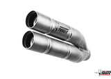MIVV D.037 Ducati Multistrada 950 / 950S (17/21) Slip-on Exhaust "Double Gun" (stainless steel; approved) – Accessories in the 2WheelsHero Motorcycle Aftermarket Accessories and Parts Online Shop