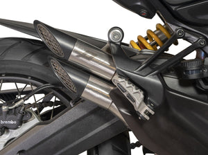 QD EXHAUST Ducati Multistrada V2 (2022+) Slip-on Exhaust "Power Gun" (EURO 5 homologated) – Accessories in the 2WheelsHero Motorcycle Aftermarket Accessories and Parts Online Shop