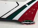 CARBONVANI Ducati Panigale V4R (19/21) Carbon Full Fairing Set "Tricolore" (road version; 6/8 pcs) – Accessories in the 2WheelsHero Motorcycle Aftermarket Accessories and Parts Online Shop