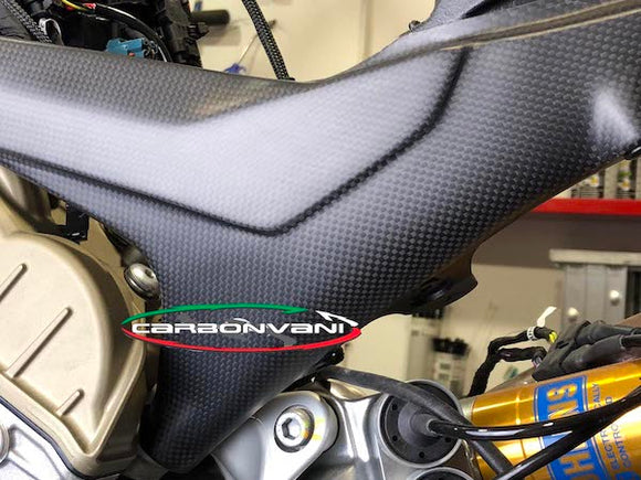 CARBONVANI Ducati Streetfighter V4 (2020+) Carbon Rear Frame Covers Kit – Accessories in the 2WheelsHero Motorcycle Aftermarket Accessories and Parts Online Shop