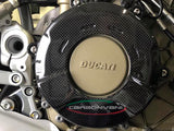 CARBONVANI Ducati Panigale V4R Carbon Clutch Cover (open) – Accessories in the 2WheelsHero Motorcycle Aftermarket Accessories and Parts Online Shop