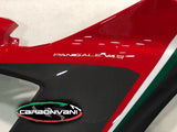 CARBONVANI Ducati Panigale V4R (19/21) Carbon Full Fairing Set "Tricolore" (road version; 6/8 pcs) – Accessories in the 2WheelsHero Motorcycle Aftermarket Accessories and Parts Online Shop