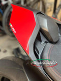 CARBONVANI Ducati Panigale V4R (19/21) Carbon Tail (street version; red/black) – Accessories in the 2WheelsHero Motorcycle Aftermarket Accessories and Parts Online Shop