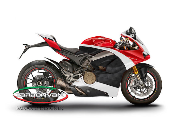 CARBONVANI Ducati Panigale V4 / V4S (18/19) Full Carbon Fairing Set (Ducati Corse version; 8 pcs) – Accessories in the 2WheelsHero Motorcycle Aftermarket Accessories and Parts Online Shop