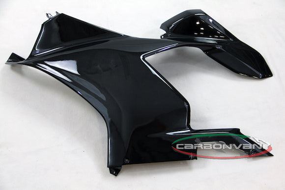 CARBONVANI Ducati Panigale V4 / V4S (18/19) Carbon Side Fairing Panel (left) – Accessories in the 2WheelsHero Motorcycle Aftermarket Accessories and Parts Online Shop