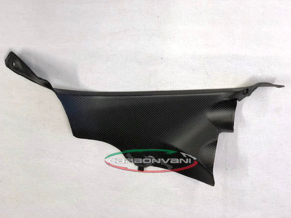 CARBONVANI Ducati Panigale V4 (2018+) Carbon Air Tube Cover (left) – Accessories in the 2WheelsHero Motorcycle Aftermarket Accessories and Parts Online Shop