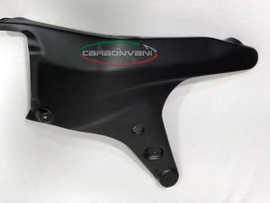 CARBONVANI Ducati Panigale V4 / V4R (18/21) Carbon Fuel Tank Frame Covers (new design) – Accessories in the 2WheelsHero Motorcycle Aftermarket Accessories and Parts Online Shop