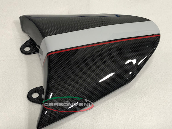 CARBONVANI Ducati XDiavel / S (2016+) Carbon Twin Tail Line (White stripe A version) – Accessories in the 2WheelsHero Motorcycle Aftermarket Accessories and Parts Online Shop