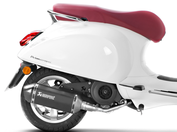 AKRAPOVIC S-VE125R2-HZBL Vespa Primavera / Sprint 3V (2020+) Exhaust System 