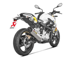 AKRAPOVIC S-B3R1-HRSS-1 BMW G310R / G310GS (2020+) Exhaust System "Racing Line" (SS) – Accessories in the 2WheelsHero Motorcycle Aftermarket Accessories and Parts Online Shop