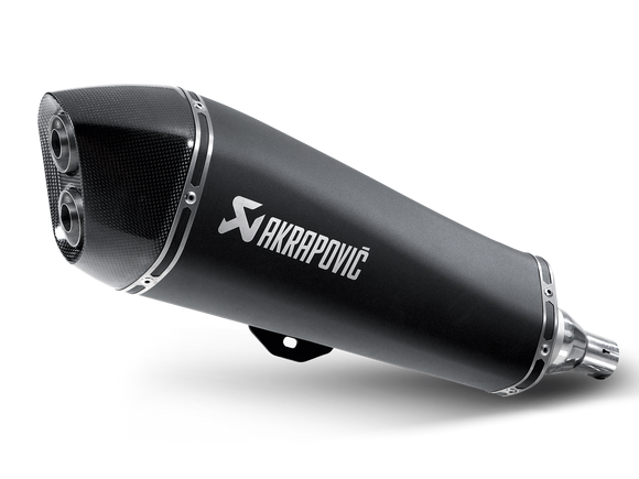 AKRAPOVIC S-PI4SO3-HRSSBL Gilera Fuoco (2016+) Slip-on Exhaust (SS) – Accessories in the 2WheelsHero Motorcycle Aftermarket Accessories and Parts Online Shop