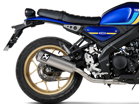 AKRAPOVIC S-Y125R13-HBFGT Yamaha XSR 125 / XSR 125 Legacy (2025+) Exhaust System 