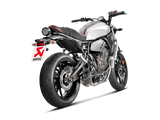 AKRAPOVIC S-Y7R2-AFC Yamaha XSR 700 / XTribute (2020+) Exhaust System "Racing Line" (carbon) – Accessories in the 2WheelsHero Motorcycle Aftermarket Accessories and Parts Online Shop
