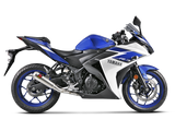 AKRAPOVIC S-Y2R1-CUBSS Yamaha YZF-R25 (2021+) Exhaust System "Racing Line" (SS) – Accessories in the 2WheelsHero Motorcycle Aftermarket Accessories and Parts Online Shop