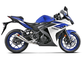 AKRAPOVIC S-Y2R1-CUBSS Yamaha MT-03 / YZF-R3 / R25 Exhaust System "Racing Line" (SS) – Accessories in the 2WheelsHero Motorcycle Aftermarket Accessories and Parts Online Shop