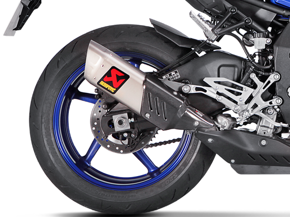 AKRAPOVIC S-Y10SO15-HAPT Yamaha MT-10 / FZ-10 (2021+) Slip-On Exhaust (titanium)